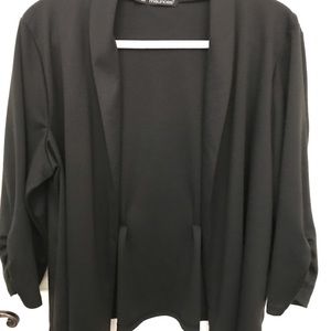 Black cardigan jacket